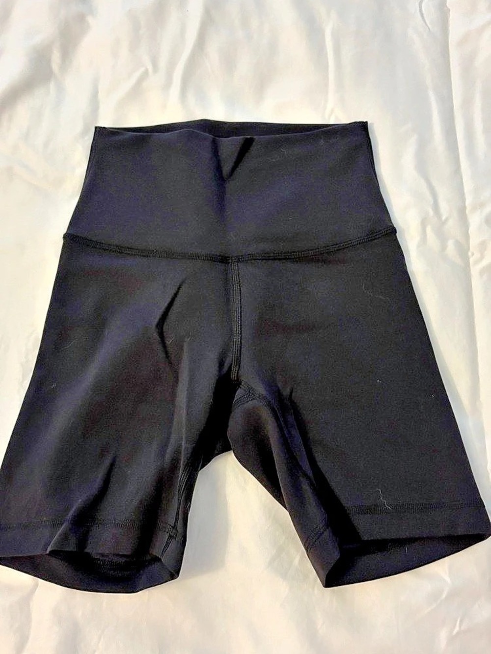 Lululemon High-Rise Short Black Bike Shorts Size 2